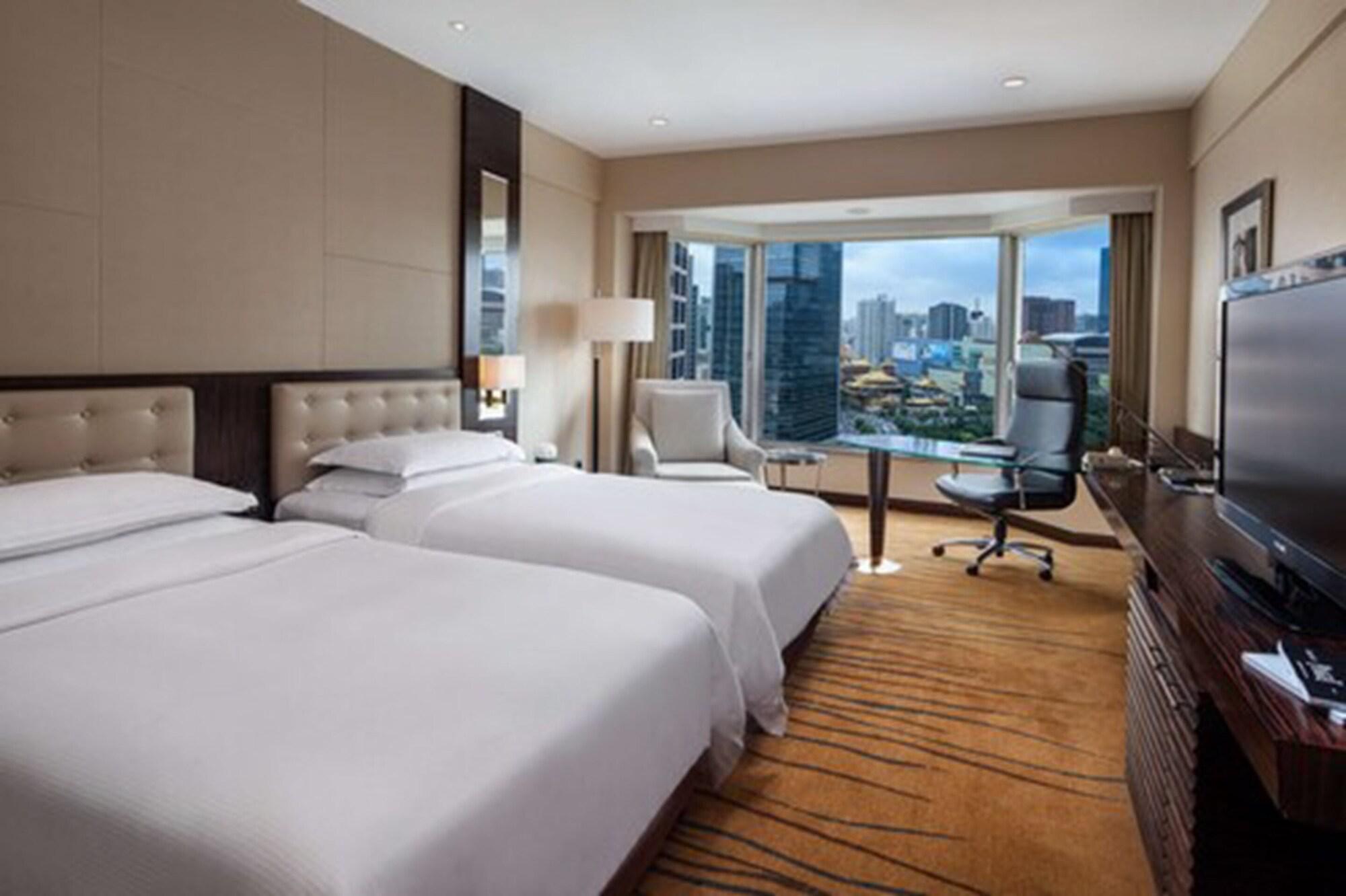 The Kunlun Jing An Hotel Shanghai Exterior foto