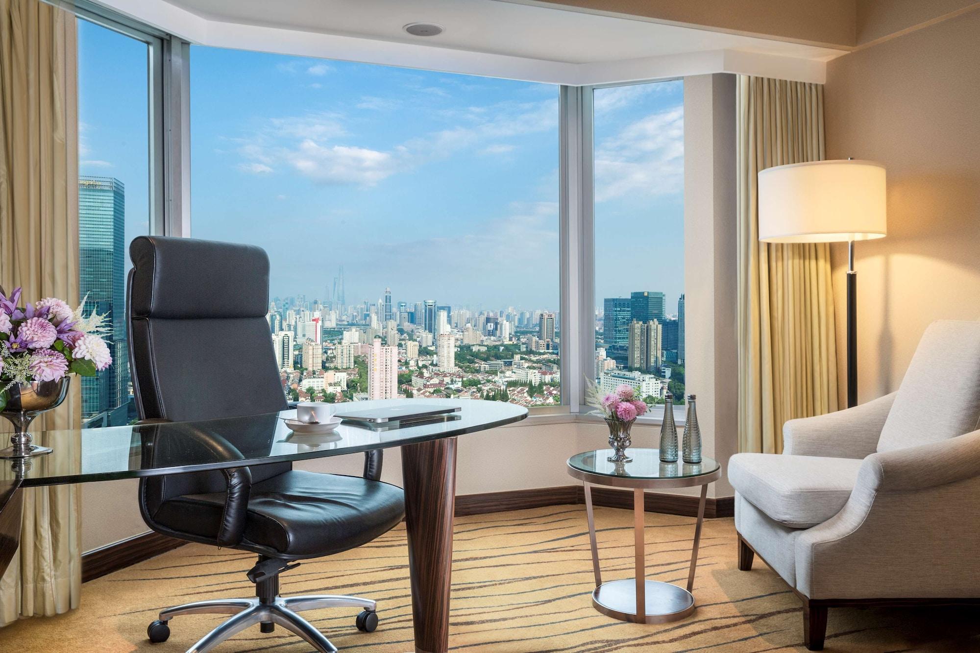 The Kunlun Jing An Hotel Shanghai Exterior foto