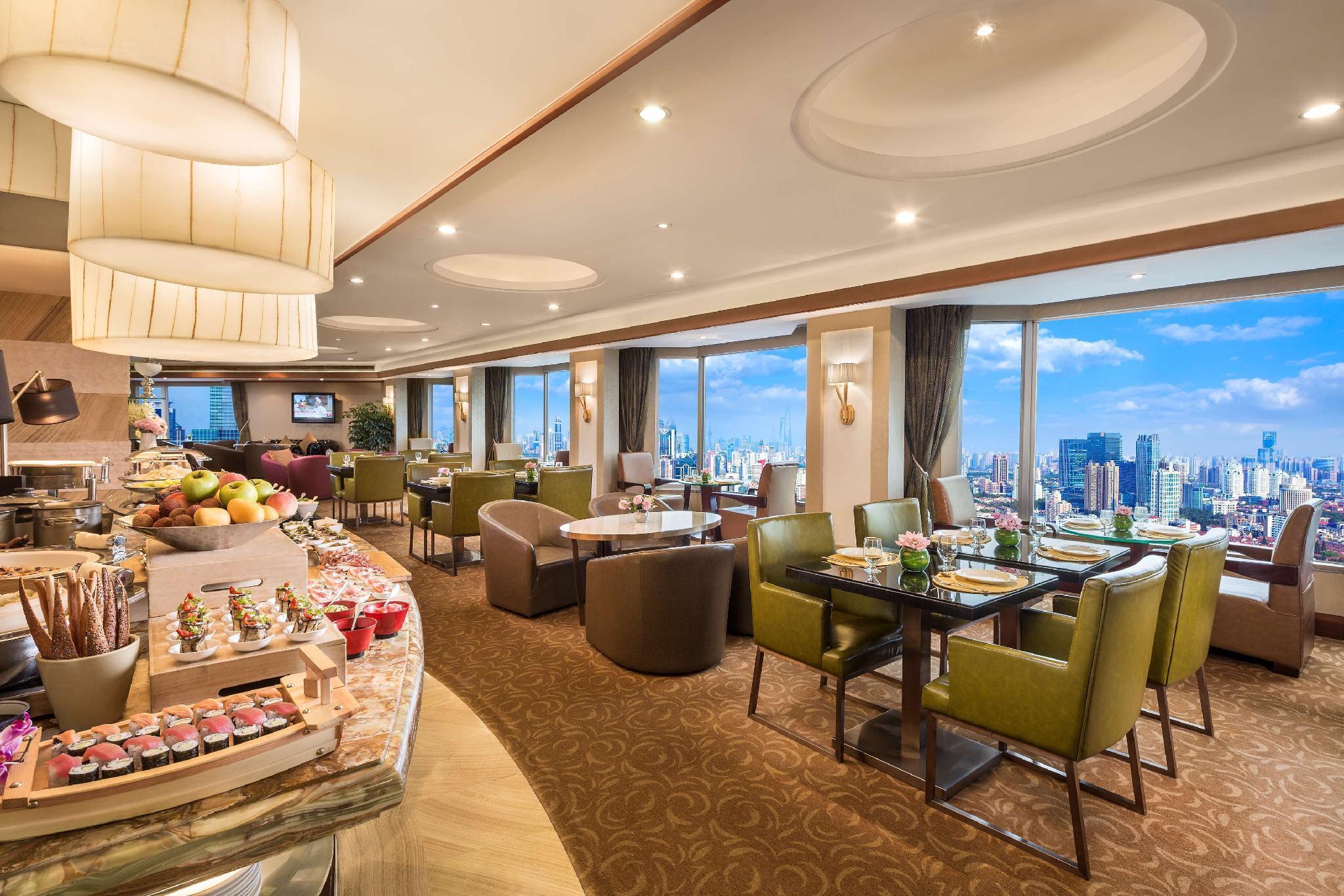 The Kunlun Jing An Hotel Shanghai Exterior foto