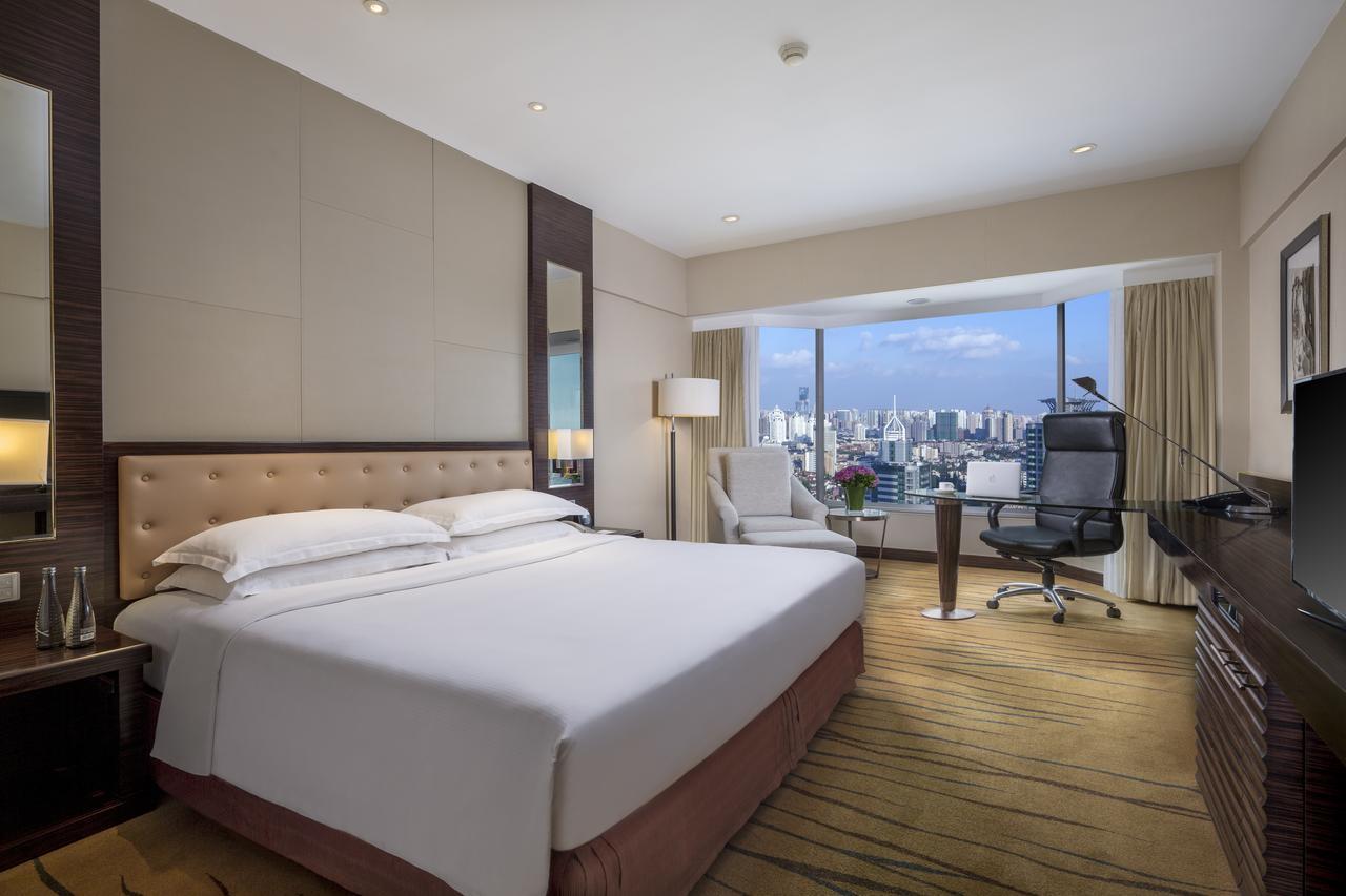 The Kunlun Jing An Hotel Shanghai Exterior foto